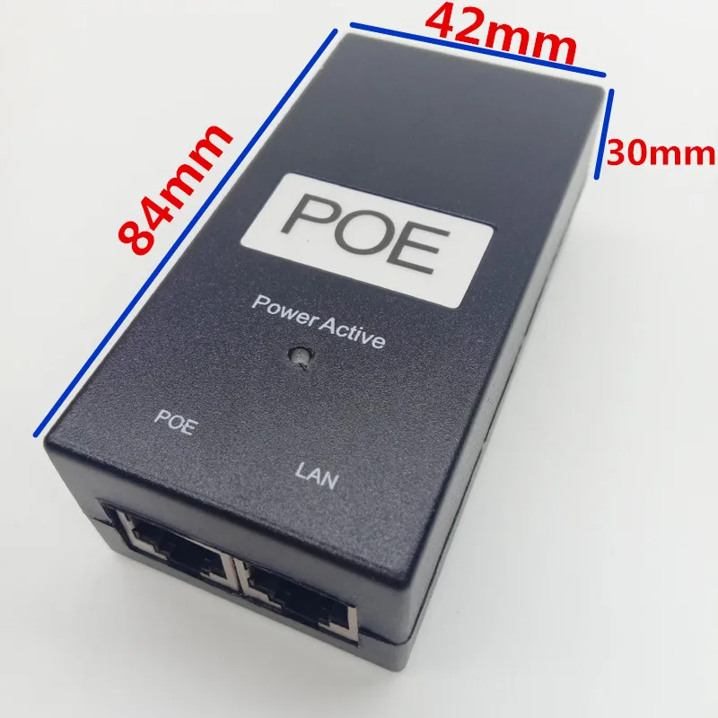 США ЕС Великобритания вилка переменного тока в постоянный 12 в 24 в 48 в 0.5A 1A POE адаптер POE инжектор Ethernet адаптер питания для POE ip-камеры дома PoE питания