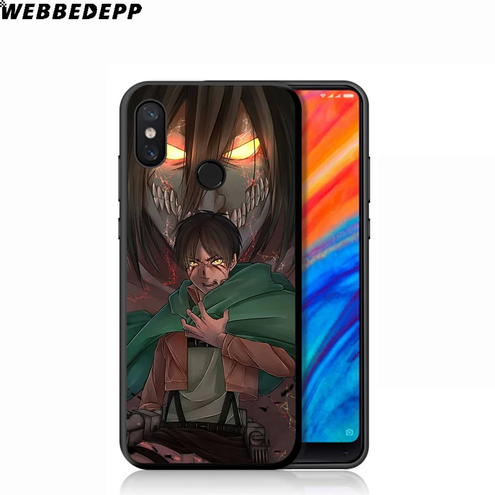 Мягкий чехол WEBBEDEPP Attack on Titan для Xiaomi Mi 9T 9 8 SE 6 A1 A2 A3 Lite MiA1 MiA2 MiA3 F1 MAX 3 Mi8 CC9E CC9 |