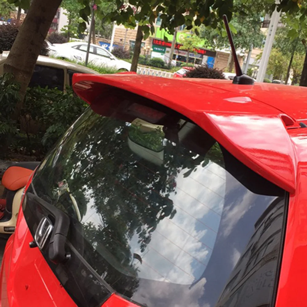 Спойлер для Honda Fit Jazz 2008 2009 2010 2011 2012 2013 авто АБС-пластик неокрашенный Праймер цвет