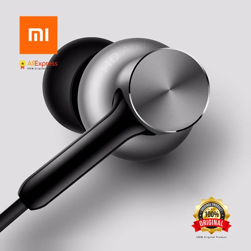 Оригинал Сяо mi Гибридный Pro HD наушники круг гладить проводной Earset Шум отмена Xiaomi