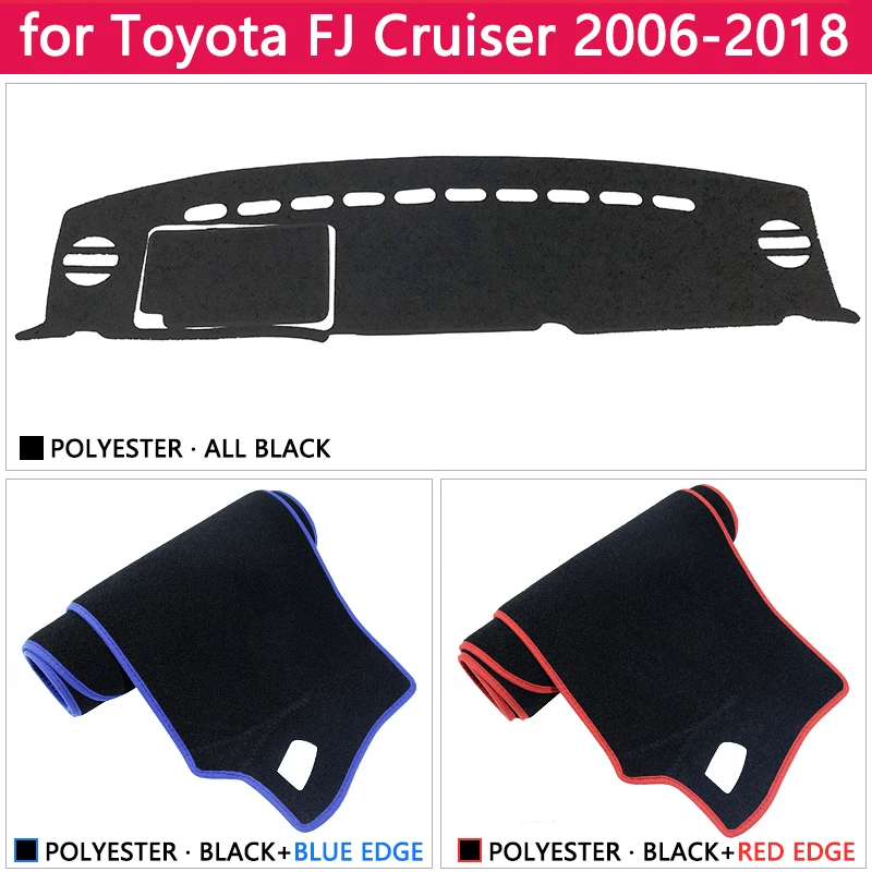 Для Toyota FJ Cruiser 2006 ~ 2018 GSJ10 Противоскользящий коврик на приборную панель Зонт для