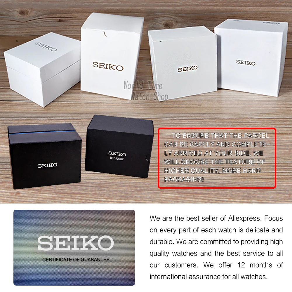 Часы seiko мужские автоматические водонепроницаемые спортивные с датой для