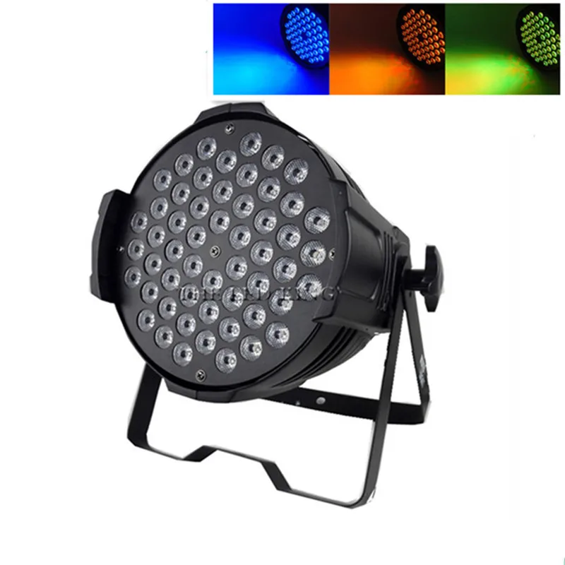 Светодиодный светильник Par 54X9W RGB 3 в 1 Светодиодная панель для шоу плоский с