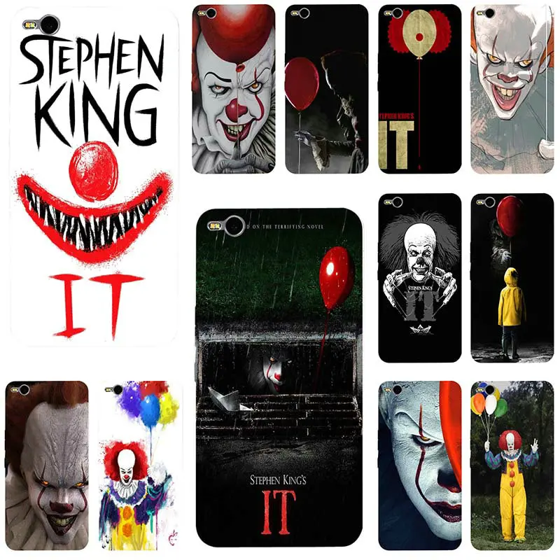 Soft Phone Cases for HTC U11 Desire 530 630 626 628 816 820 One A9 E9 M7 M8 M9 M10 Plus It Stephen Kings Pagliaccio Horror | Мобильные