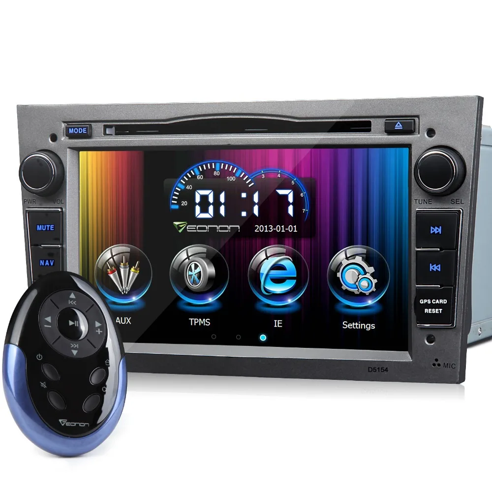 Eonon 7 дюймовый автомобильный стерео DVD плеер с GPS навигацией для Opel Corsa/ Astra/Zafira/Vectra/