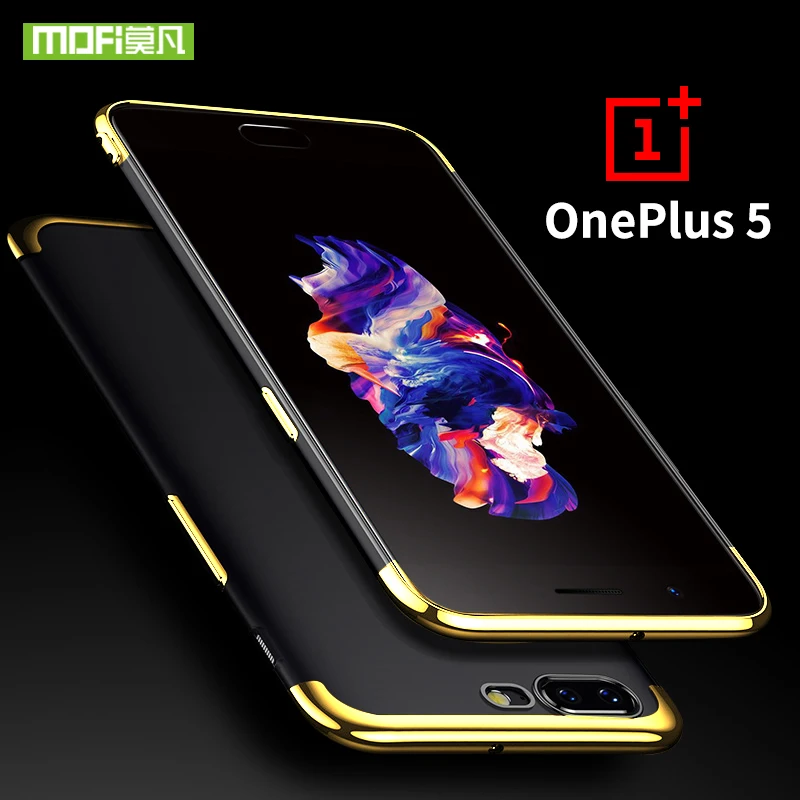 oneplus 5 case soft TPU back cover Mofi original silicone fundas one plus a5000 transparent coque 5.5 inch |