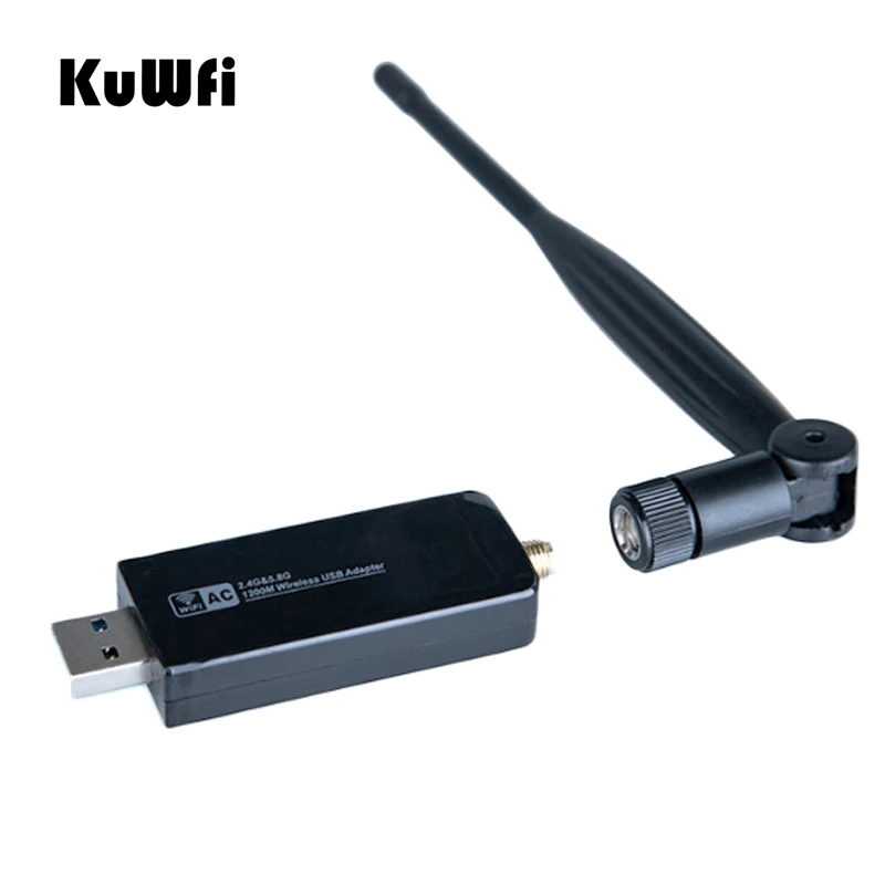 1200 Мбит/с USB3.0 Вай-Фай адаптер Беспроводной сетевая карта 2 4 г/5 8 Г Dual Band 5dBi антенна