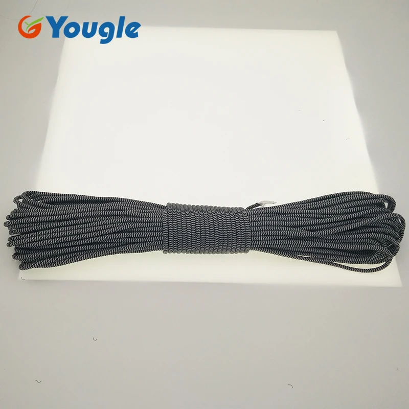 YOUGLE Paracord 550 парашютный шнур веревка Mil Spec Type III 7Strand 100FT альпинистское снаряжение
