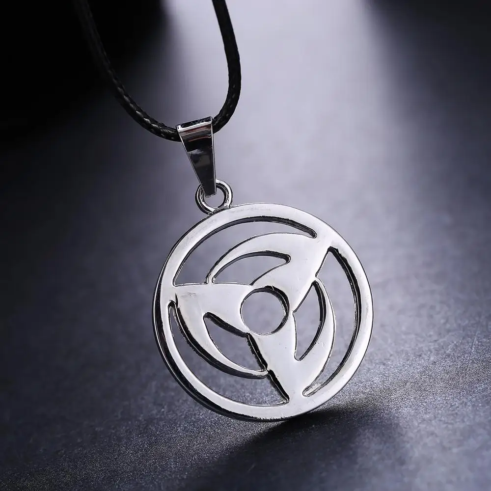 Подвеска в виде Наруто Uchiha Obito Kakashi Mangekyou ожерельлье Шаринган|Ожерелья с