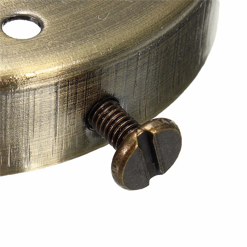 Socket Holder Lamp Bases New Solid Brass Thread Shade Fitter Edison Industrial Retro Cap Vintage Separate Pendant Light | Лампы и