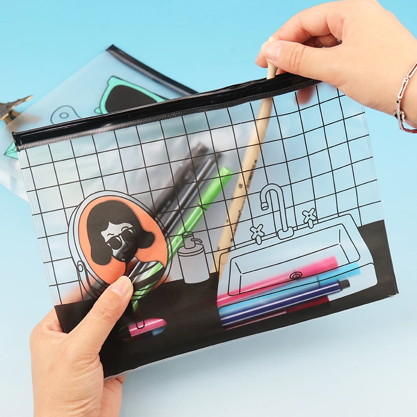 

Крутая Корейская фотопапка для документов, 1 шт., 23*17,4 см, папка для документов, канцелярский органайзер, школьные и офисные принадлежности