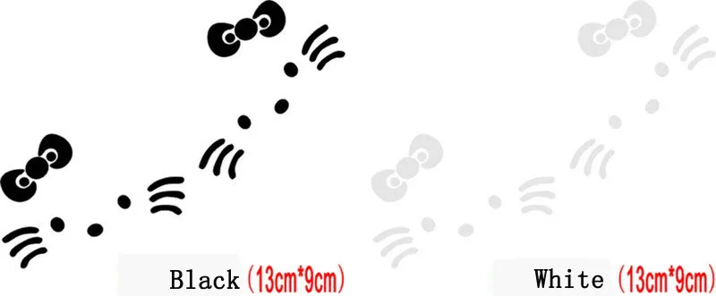 1 пара модные новые милые 3D мультфильм Hello Kitty водонепроницаемый отражающие