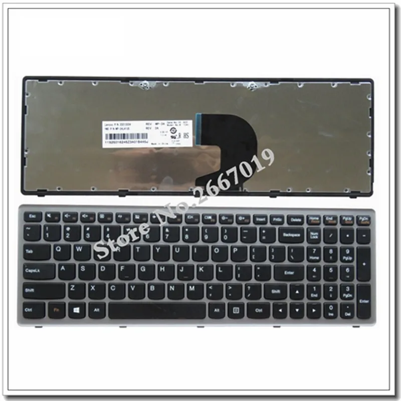 Новая английская клавиатура для ноутбука Lenovo Z500 Z500A P500 US |