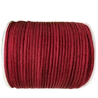 1mm garnet rattail satin braid nylon cordjewelry accessories thread macrame rope bracelet beading cords 350mroll