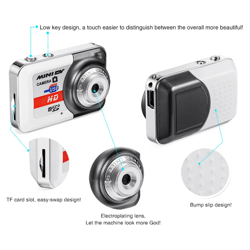 Мини-камера DV DVR Cam Видеокамера экшн DV видео Голосовая камера Мини видеокамера Recorde