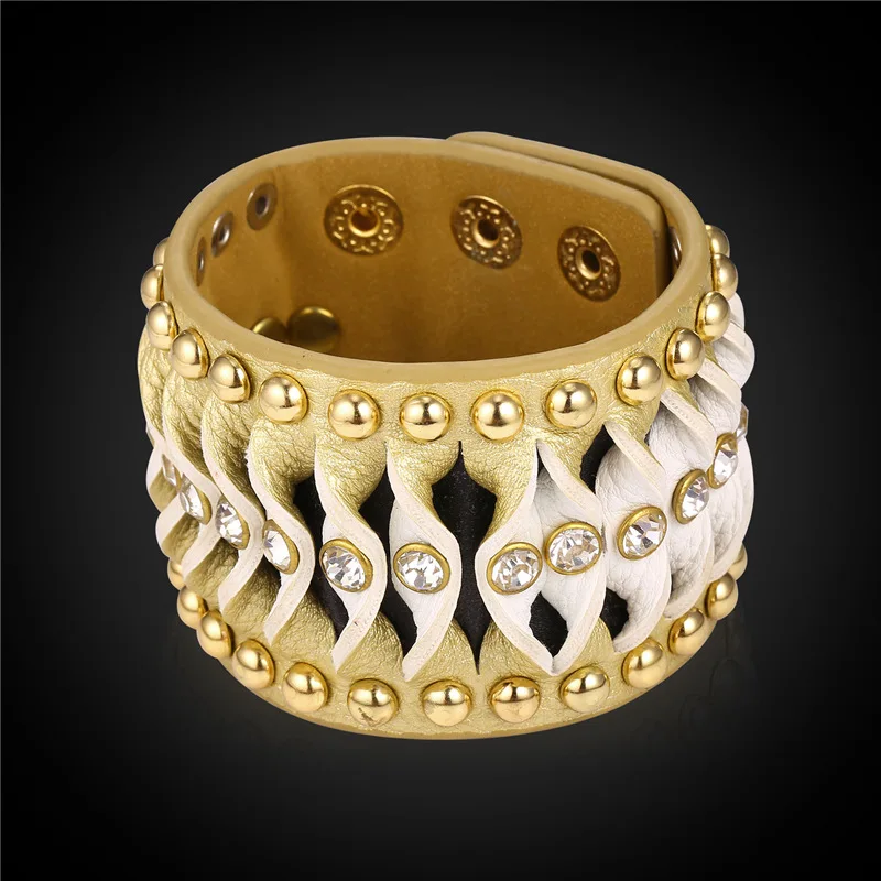 Мужские кожаные браслеты Collare мужской браслет из искусственной кожи с уникальным