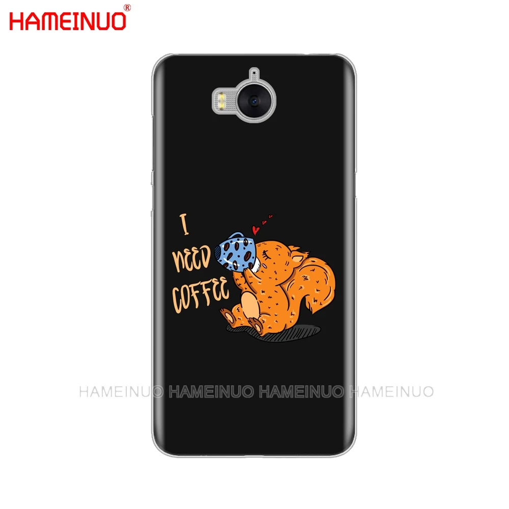 HAMEINUO чехол для сотового телефона с кофейным рисунком huawei honor 3C 4X 4C 5C 5X 6 7 Y3 Y6 Y5 2 II Y560