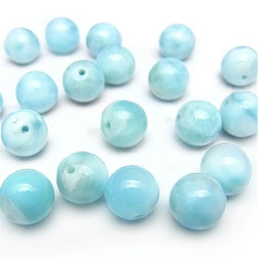 Бесплатная доставка 9 мм из натурального камня ларинара круглые женские