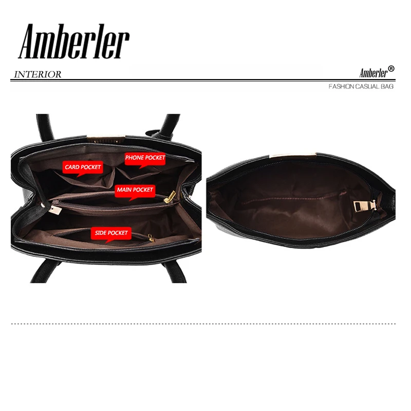 Женская сумка Amberler роскошные сумки женские дизайнерская из искусственной кожи