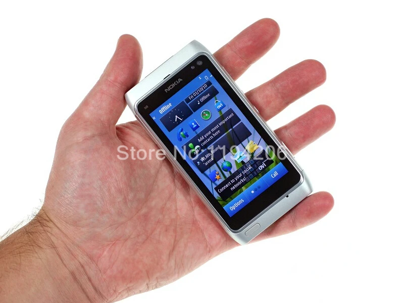 Оригинальный N8 Nokia мобильный телефон 3 5 &quotемкостный сенсорный экран Камера 12MP 3g