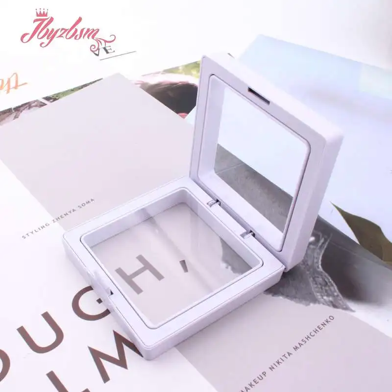 

2018 High Quality Resin Display Box Storage Holder Organizer Jewelry Erring Brooch Dispay Box 1 Pcs Hot Selling Free Shipping
