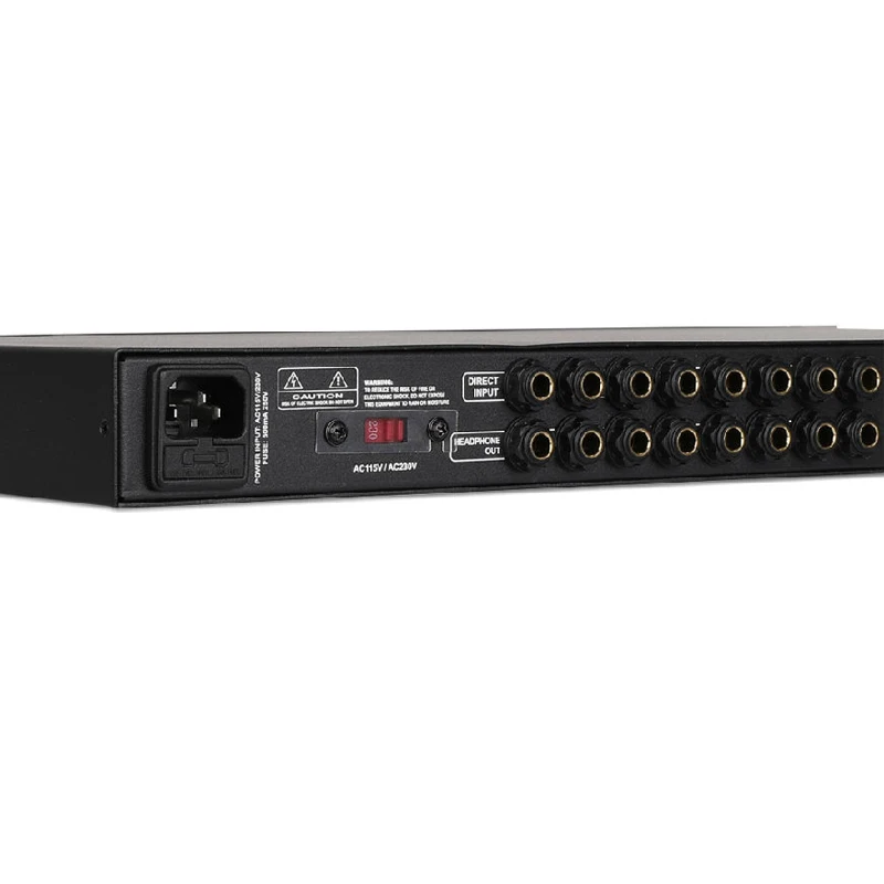 16 канальный усилитель для наушников Alctron HP800 V2 имеет 8 независимых каналов