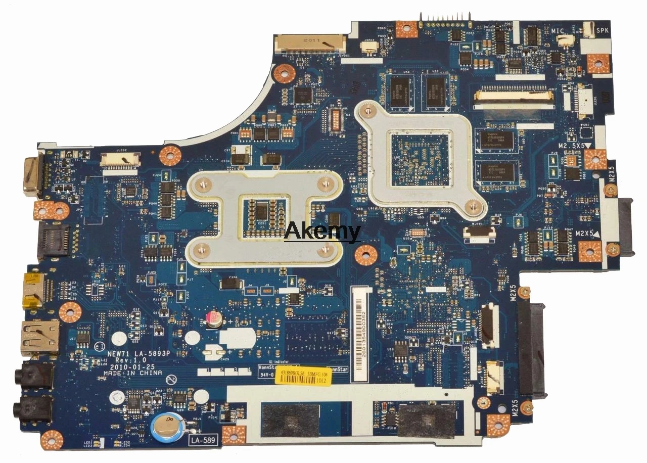LA-5891P LA-5893P материнская плата для Acer Aspire 5742G 5740 5741 с видеокартой тест работа 100%