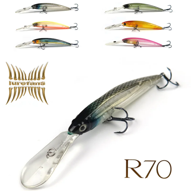 Приманка Minnow высокого качества 7 см/5 г/6 г R70 искусственные приманки жесткая