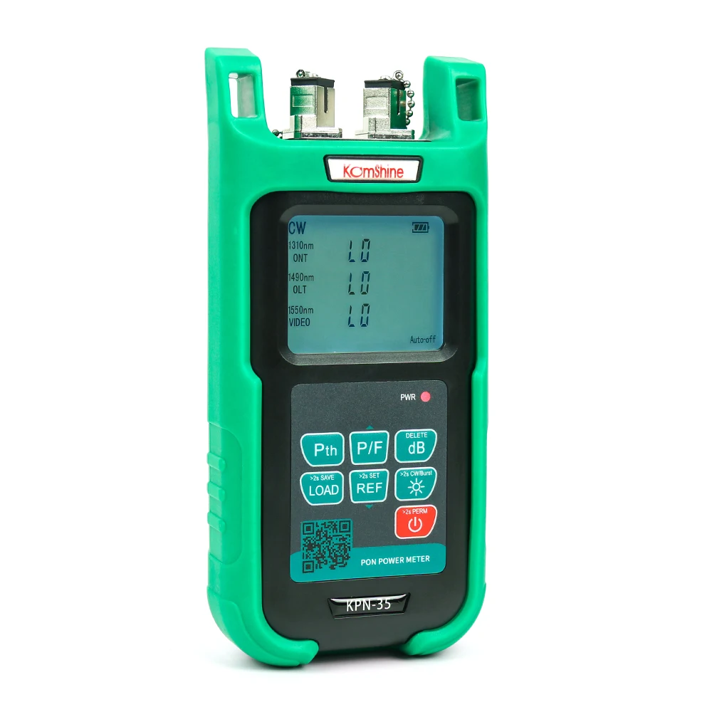KOMSHINE KPN-35 ручной измеритель оптической мощности тестер волокна Онлайн тест с