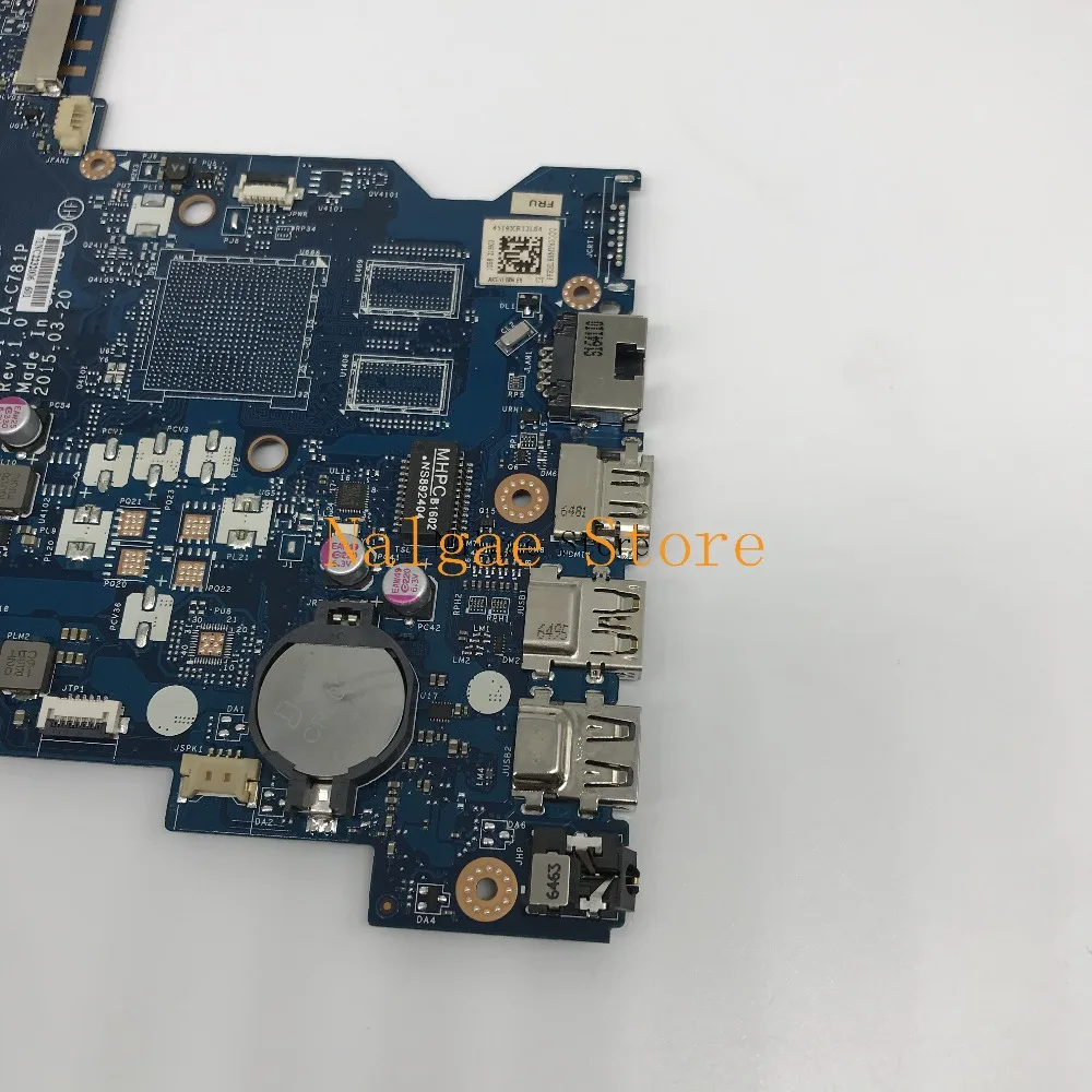 813969-001 материнская плата для ноутбука HP 15-AF ABL51 LA-C781P 813969-501 813969-601 813970-501 A8-7410 100%