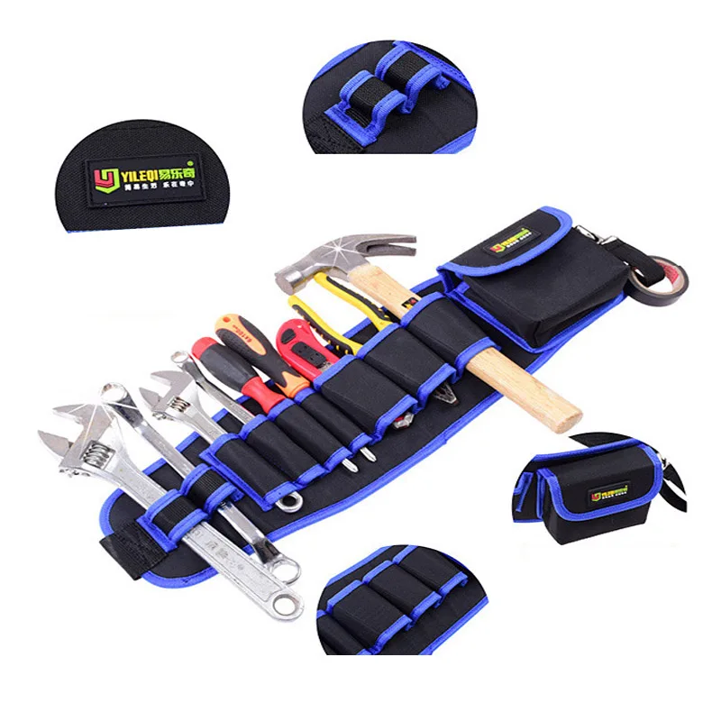 

Multifunction Waist Tool Bag Adjustable Oxford Fabric Toolkit With Belt for Electrician working Tool