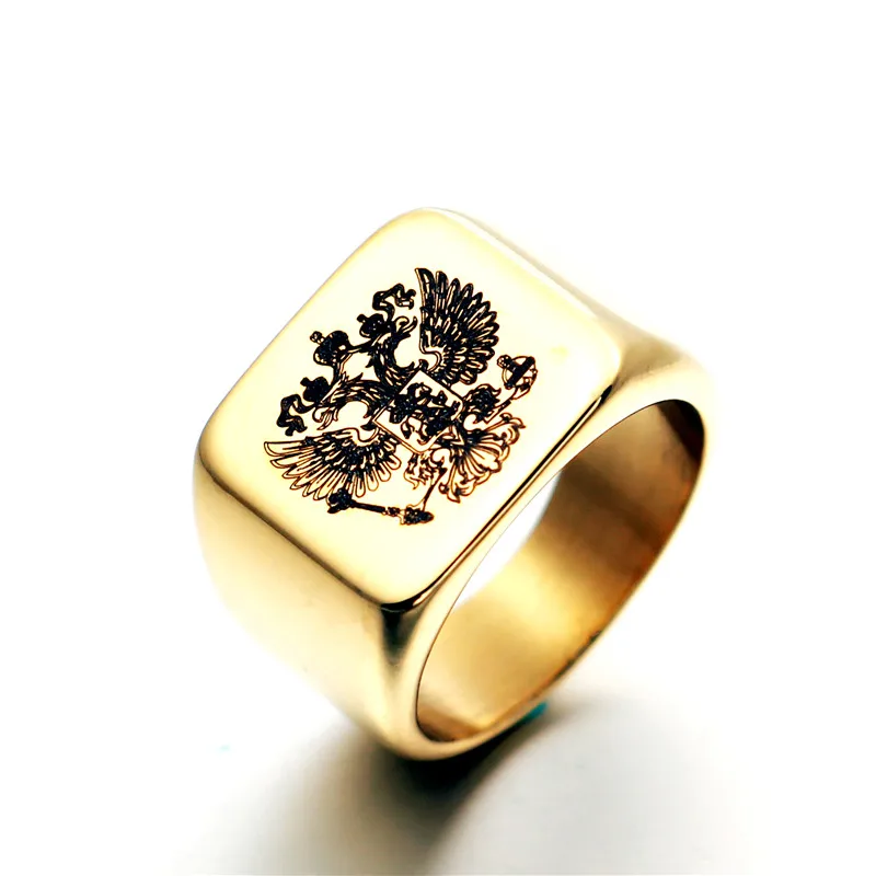 MOREDEAR полированная Титан Нержавеющая сталь кольцо байкерские Для мужчин из