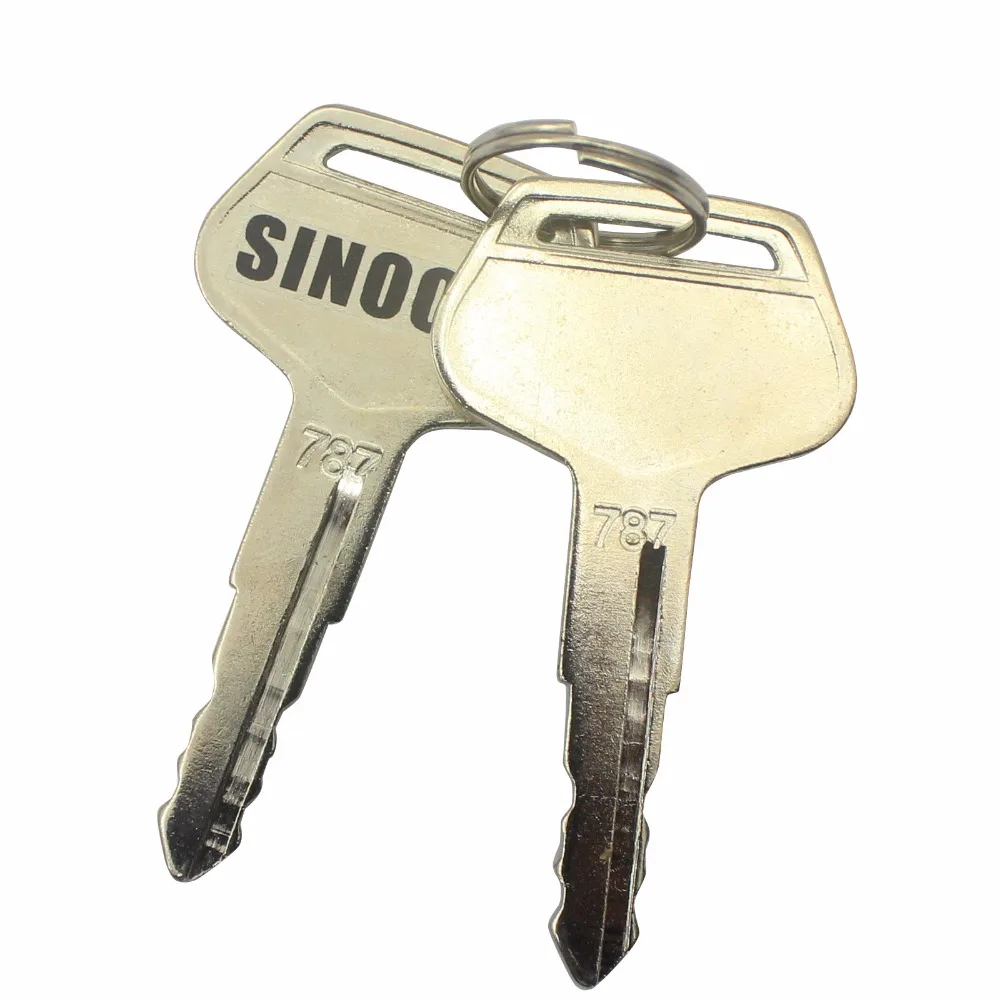 2 шт./лот 787 запчасти для грузовиков ключ зажигания экскаватора Komatsu Фотовспышка |