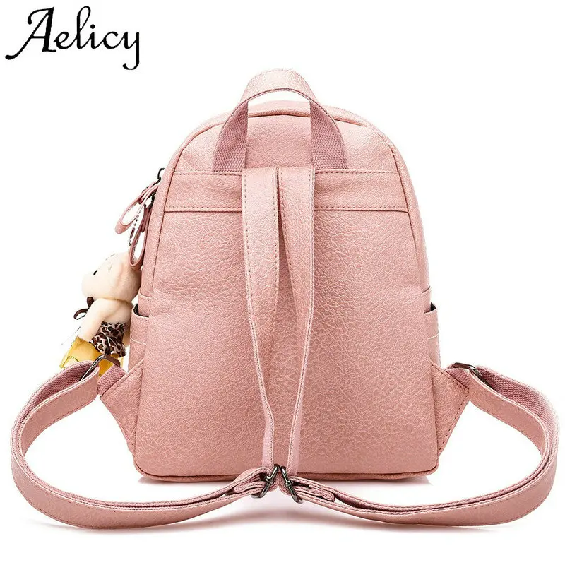 Aelicy Модный женский рюкзак с карманом для телефона высокого качества кулоном
