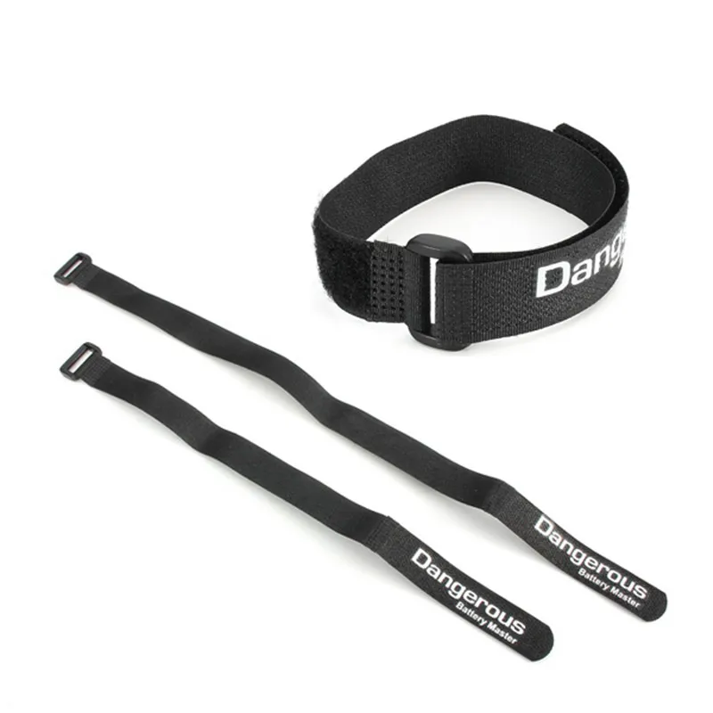 Горячая продажа опасный длинный черный Li-Po батарея Фиксирующий Ремень Волшебные