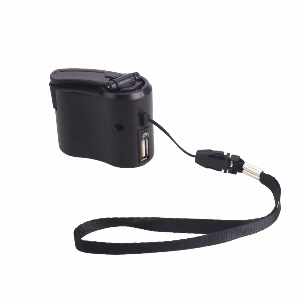 Emergency Dynamo Hand-Powered Generator Portable Lightweight DC 5.5 V 600mA USB Mini Mobile Travel emergency Charger | Электроника