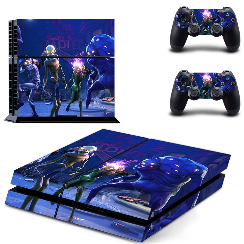 PS4 кожи наклейка виниловая для sony Playstation 4 консоли и 2 контроллера PS4 кожи стикер