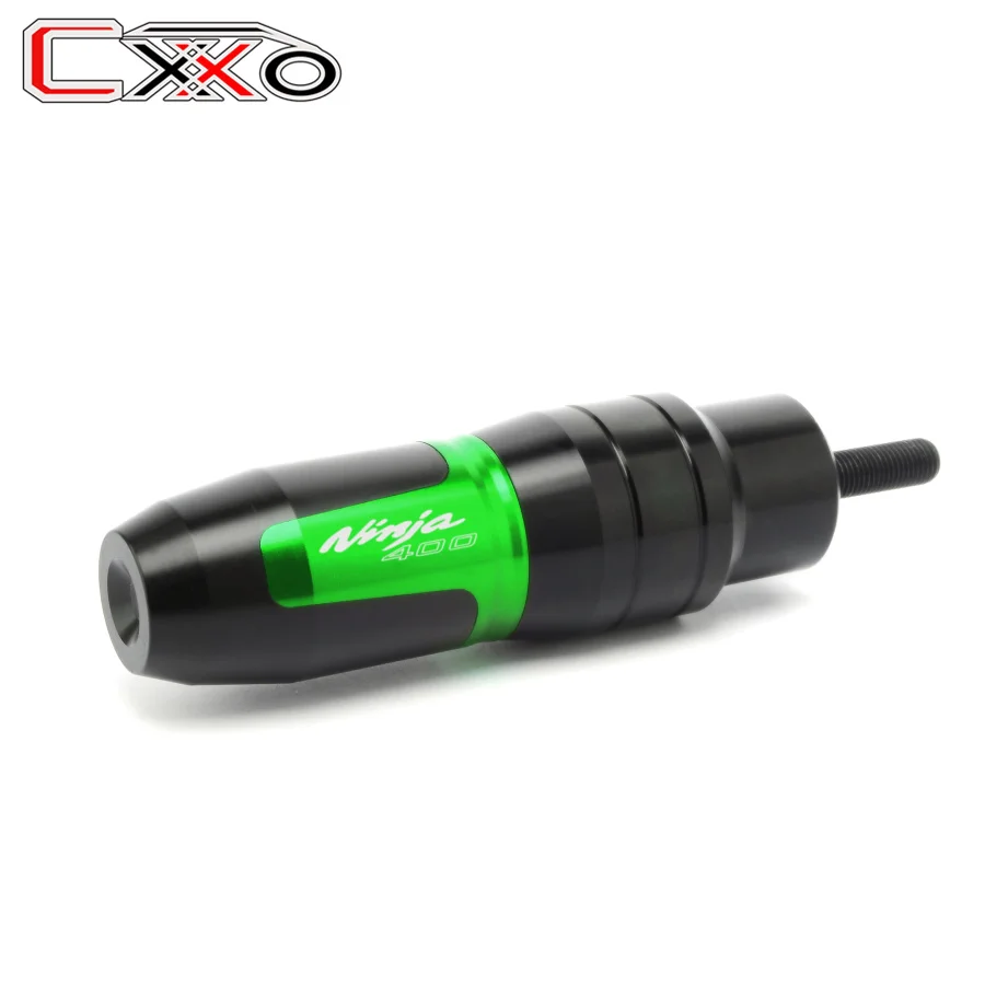 Motorbike CNC Accessories Exhaust Frame Sliders Crash Pads For KAWASAKI Ninja 400 NINJA 250 ninja400 2018 2019 Falling Protector |