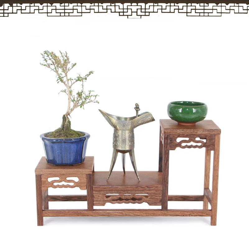 Подставка для статуи Будды каменная антикварная полка подставка цветочного