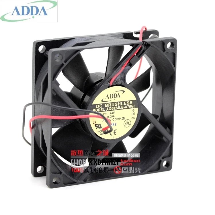 Оптовая продажа водонепроницаемый для ADDA 8025 80 мм DC бесщеточный 24V 0.09A