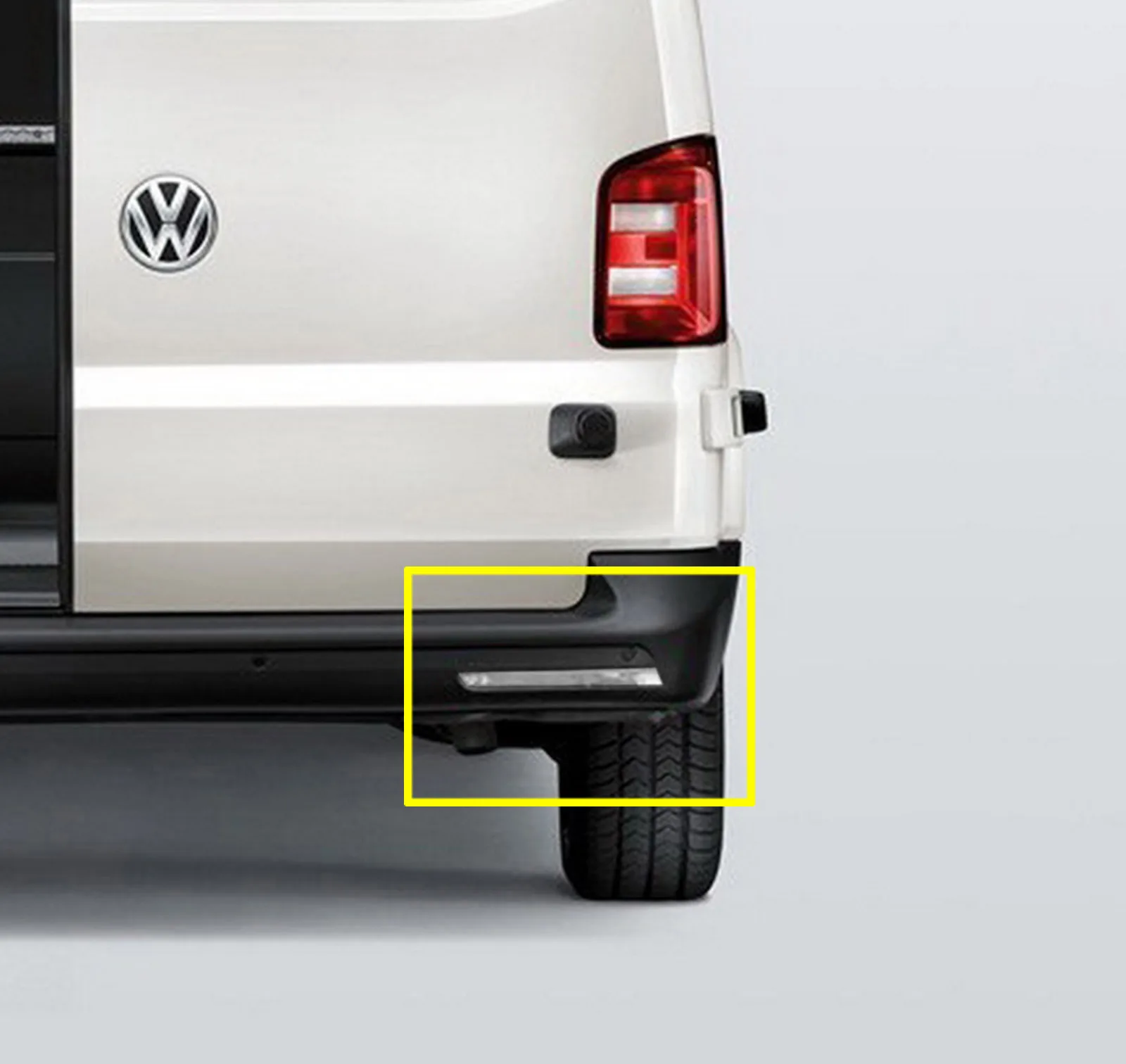 ANGRONG Светодиодный отражатель для заднего бампера прозрачные линзы VW T5 Transporter