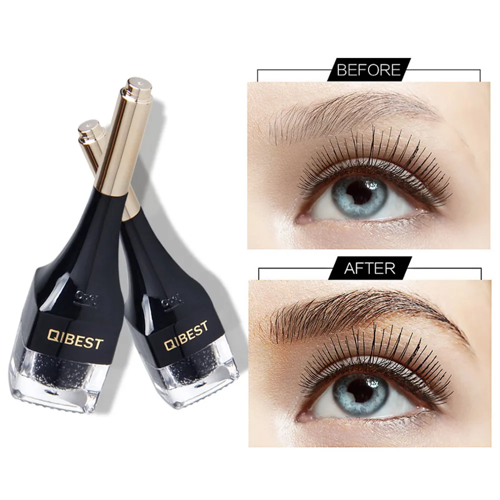 2019 3D шелк тушь для ресниц Водонепроницаемый увеличения Черный утолщающие