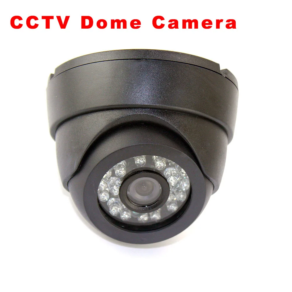 SUFCO 24 шт. Крытый ИК led 1000TVL CMOS Цветные камеры видеонаблюдения 3 6 мм объектив Купол