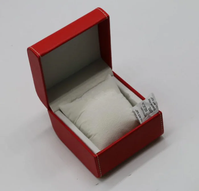 Топ золотой цвет коробки для часов кожаный материал роскошный бренд коробка