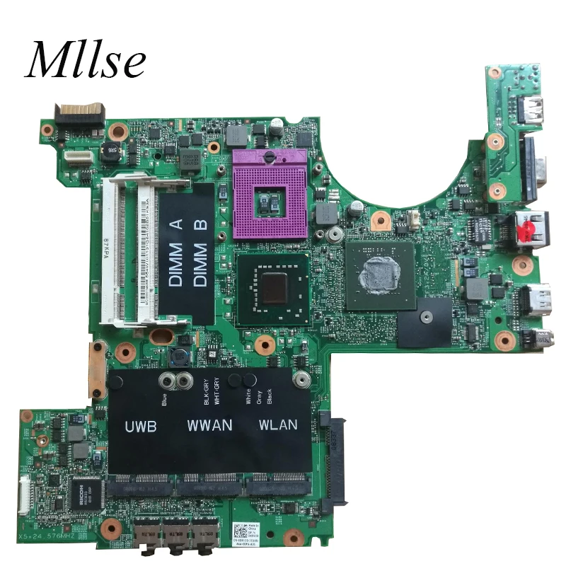 Бесплатная доставка 0MU715 для Dell XPS M1530 Материнская плата ноутбука MU715 PM965 DDR2 100% тест
