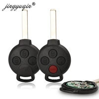 jingyuqin 34 buttons car remote key fit for mercedes benz smart smart fortwo 451 2007 2008 2009 2010 2011 2012 2013 315mhz id46