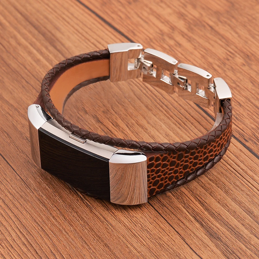 Для Fitbit Charge 2 сменный кожаный браслет Wris ремешок для часов Correas de reloj bandje |