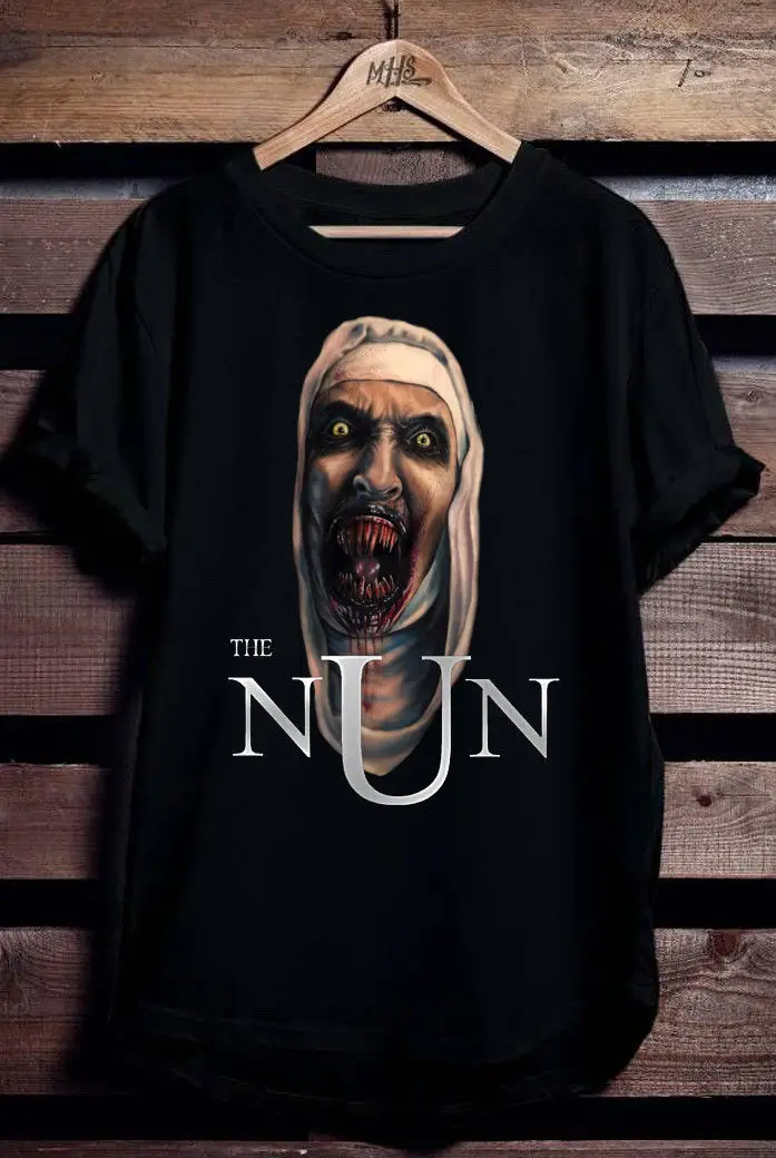 Футболка Valak Is Back The Nun S M L XL 2XL 3XL стильная футболка harajuku брендовая одежда Летний