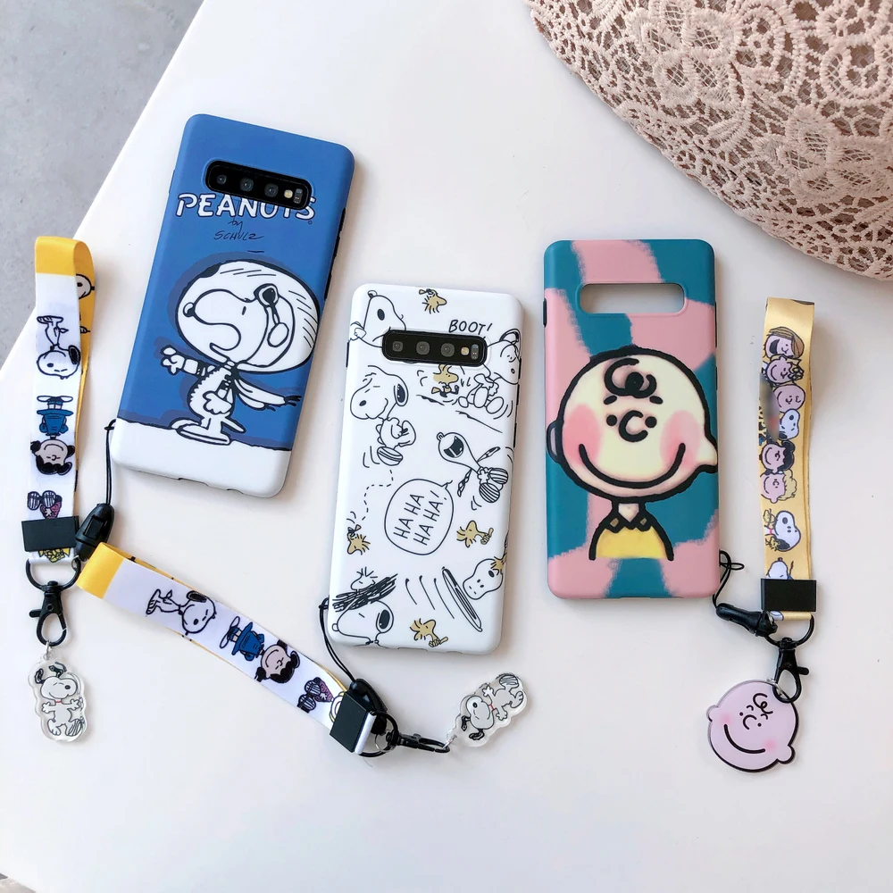 Милый чехол с рисунком собаки из мультфильма S10 Plus мягкие чехлы для телефонов Charlie
