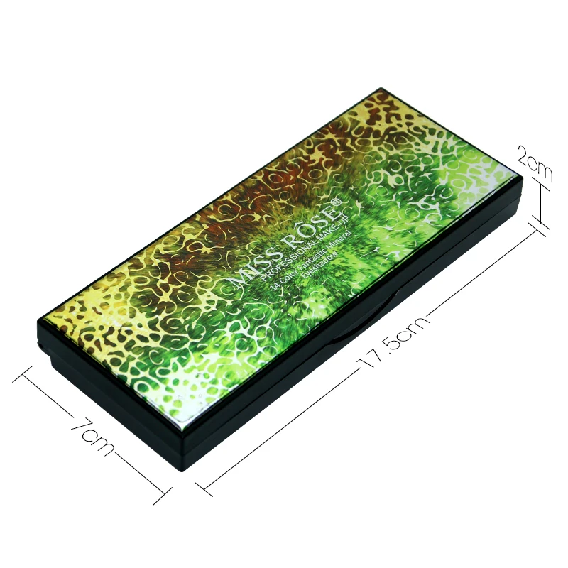 Miss Rose брендовые модные тени для век палитра 14 цветов матовые Naked макияж телесный